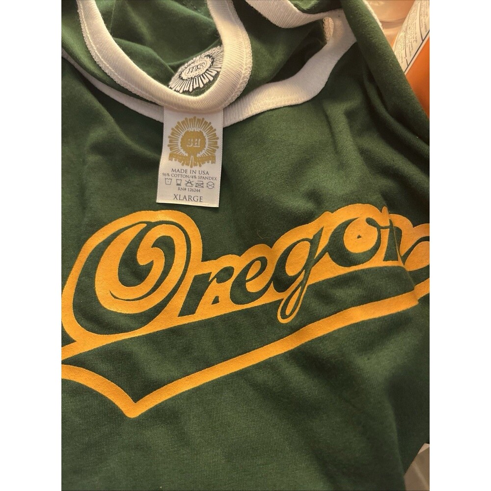 University Of Oregon Ducks Women's Juniors Lounge Casual Tank Top Slim Fit - Picture 5 of 11